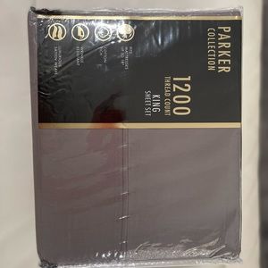 Parker 1200 Thread Count 4 Piece Sheet Set - King Size